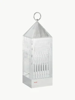 Kartell Mobile LED-Tischlampe Lantern mit Ladestation, dimmbar