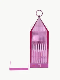 Kartell Mobile LED-Tischlampe Lantern mit Ladestation, dimmbar