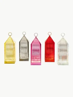 Kartell Mobile LED-Tischlampe Lantern mit Ladestation, dimmbar