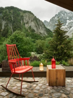 Kartell Mobile LED-Tischlampe Lantern mit Ladestation, dimmbar