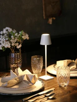 Zafferano Mobile LED-Tischlampe Poldina, dimmbar