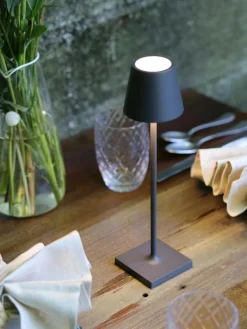 Zafferano Mobile LED-Tischlampe Poldina, dimmbar