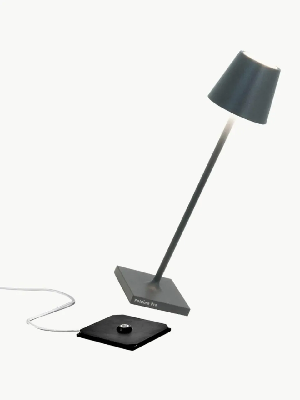 Zafferano Mobile LED-Tischlampe Poldina, dimmbar