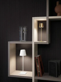 Zafferano Mobile LED-Tischlampe Poldina, dimmbar