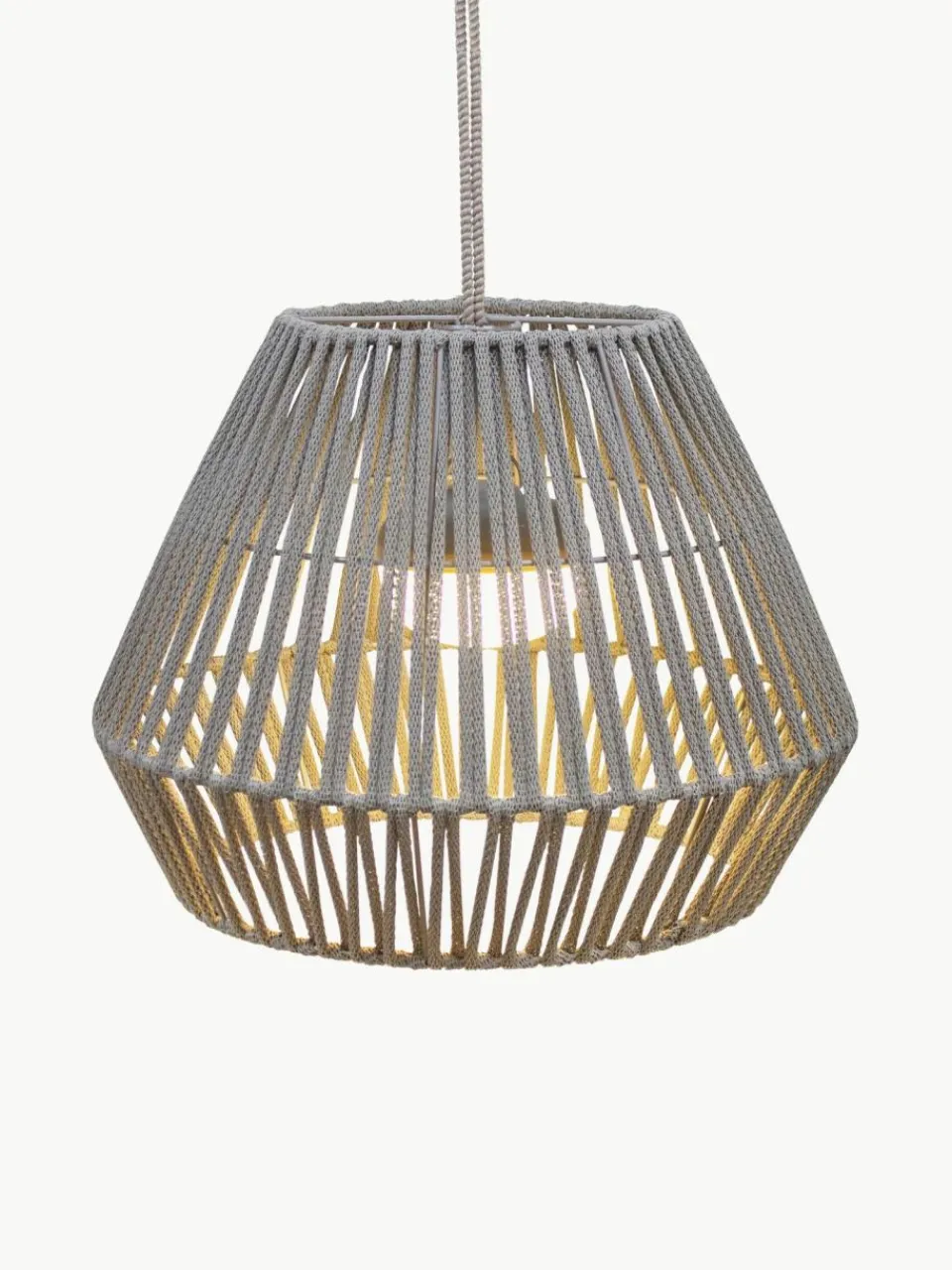 Westwing Mobile Outdoor LED-Pendelleuchte Conta, dimmbar