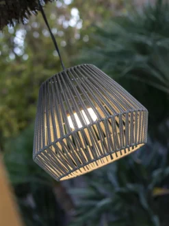 Westwing Mobile Outdoor LED-Pendelleuchte Conta, dimmbar