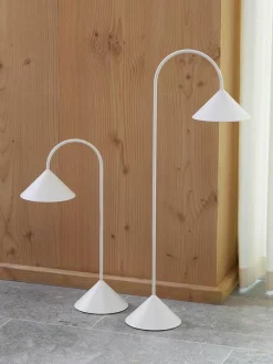 Frandsen Mobile Outdoor LED-Tischlampe Grasp, dimmbar