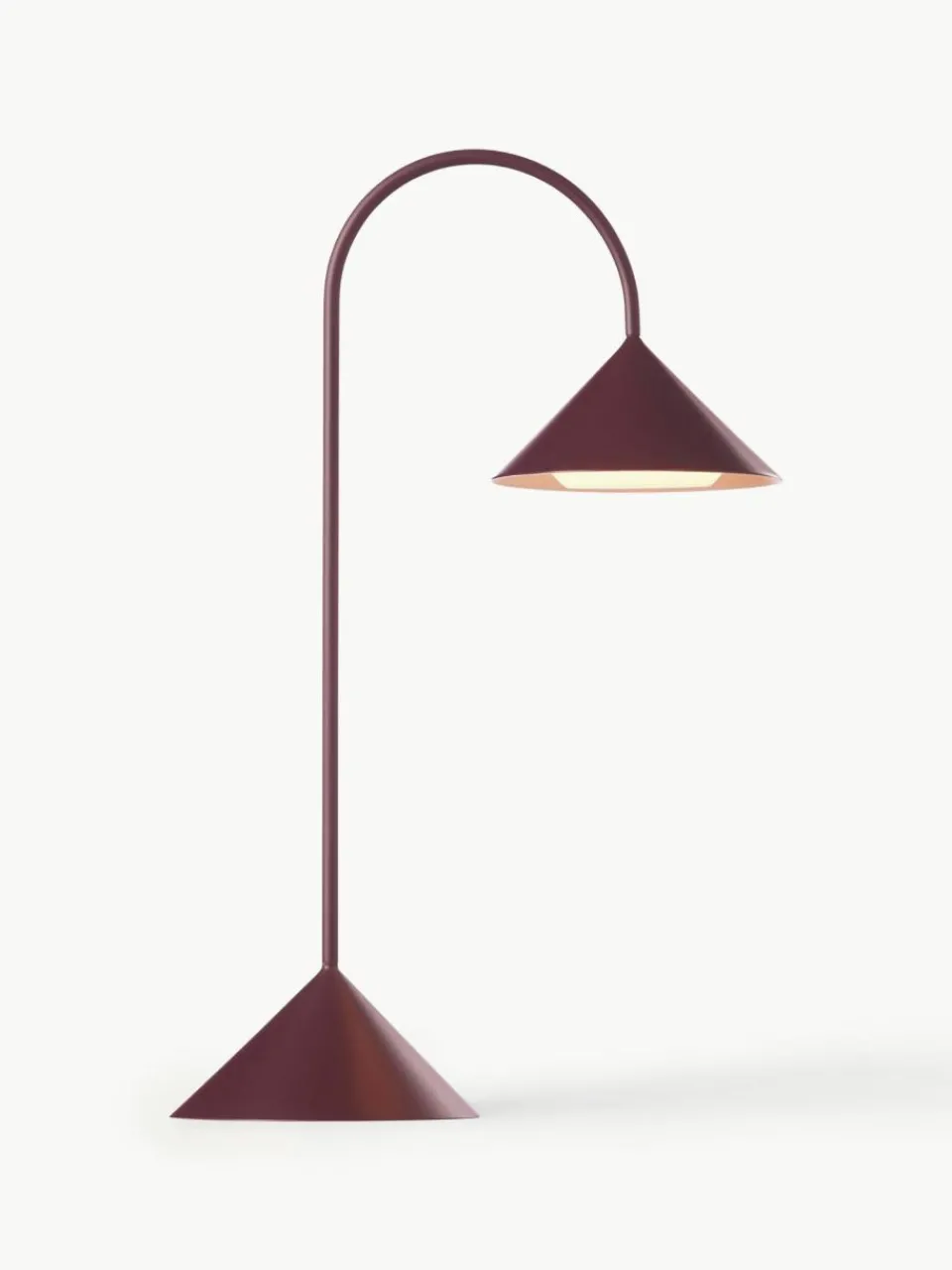 Frandsen Mobile Outdoor LED-Tischlampe Grasp, dimmbar