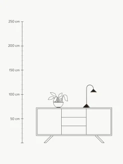 Frandsen Mobile Outdoor LED-Tischlampe Grasp, dimmbar