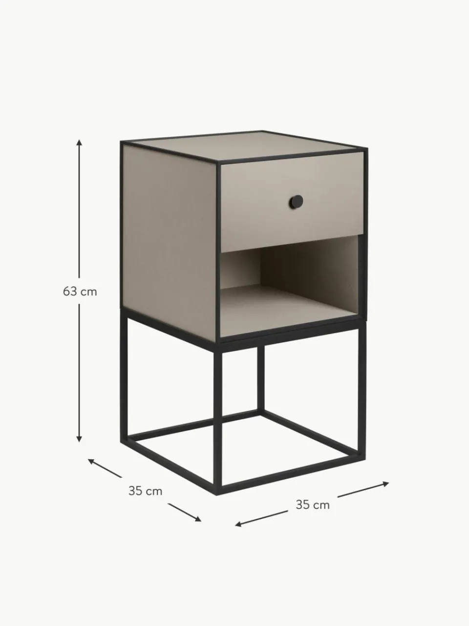 Audo Copenhagen Modul Frame aus Holz und Metall