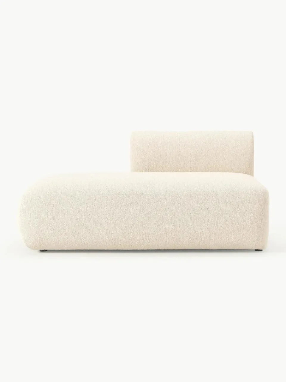 Westwing Collection Modulare Bouclé-Ottomane Sofia