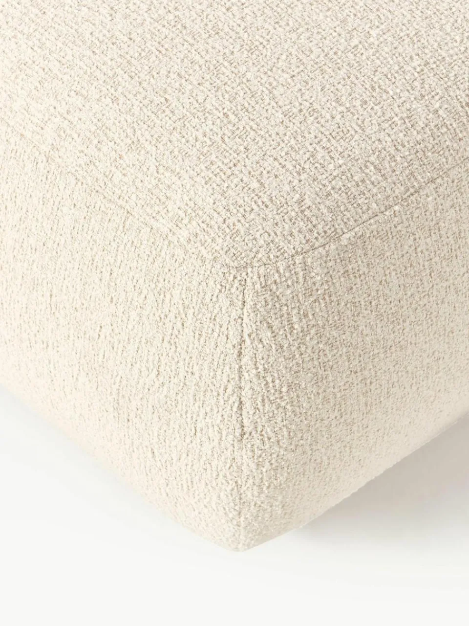Westwing Collection Modulare Bouclé-Ottomane Sofia