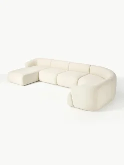 Westwing Collection Modulare Teddy-Wohnlandschaft Sofia