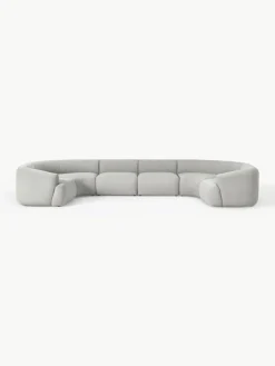 Westwing Collection Modulare XL Bouclé-Wohnlandschaft Sofia