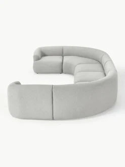 Westwing Collection Modulare XL Bouclé-Wohnlandschaft Sofia