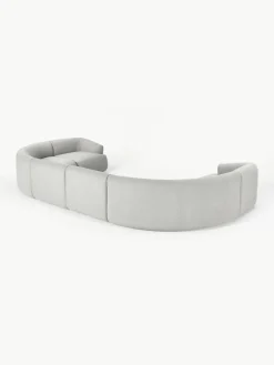 Westwing Collection Modulare XL Bouclé-Wohnlandschaft Sofia