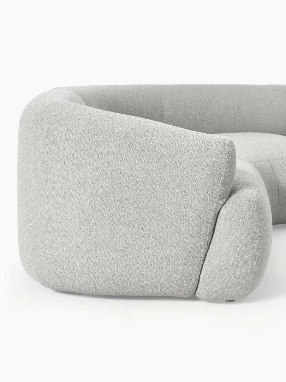 Westwing Collection Modulare XL Bouclé-Wohnlandschaft Sofia