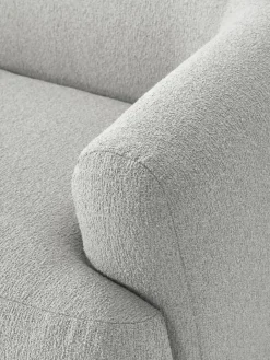 Westwing Collection Modulare XL-Ottomane Sofia aus Bouclé