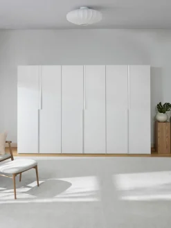 Westwing Collection Modularer Drehtürenschrank Leon, 300 cm Breite, mehrere Varianten