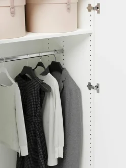 Westwing Collection Modularer Drehtürenschrank Leon, 300 cm Breite, mehrere Varianten