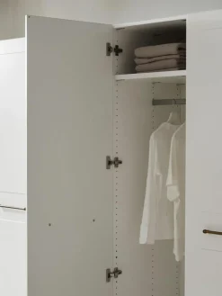 Westwing Collection Modularer Drehtürenschrank Charlotte, 250 cm Breite, mehrere Varianten