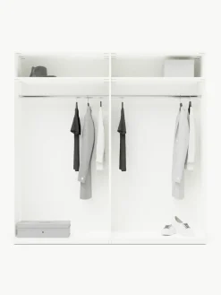 Westwing Collection Modularer Drehtürenschrank Charlotte, 200 cm Breite, mehrere Varianten