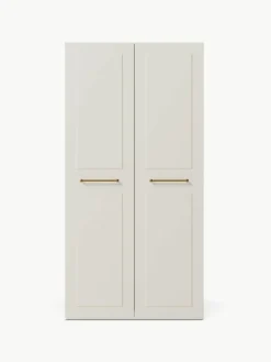 Westwing Collection Modularer Drehtürenschrank Charlotte, 100 cm Breite, mehrere Varianten