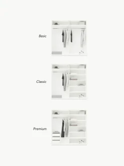 Westwing Collection Modularer Drehtürenschrank Leon, 200 cm Breite, mehrere Varianten