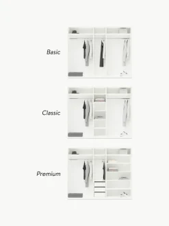 Westwing Collection Modularer Drehtürenschrank Leon, 250 cm Breite, mehrere Varianten