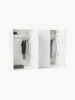 Westwing Collection Modularer Drehtürenschrank Leon, 250 cm Breite, mehrere Varianten