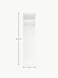 Westwing Collection Modularer Drehtürenschrank Charlotte, 50 cm Breite, mehrere Varianten