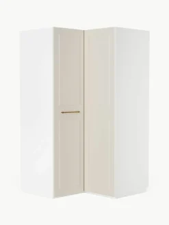 Westwing Collection Modularer Eck-Kleiderschrank Charlotte, 115 cm Breite