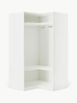 Westwing Collection Modularer Eck-Kleiderschrank Charlotte, 115 cm Breite