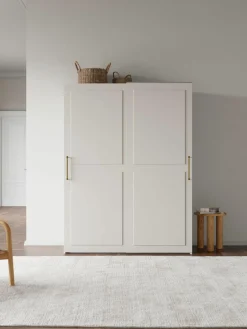 Westwing Collection Modularer Schwebetürenschrank Charlotte, 150 cm Breite, mehrere Varianten
