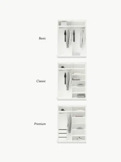 Westwing Collection Modularer Schwebetürenschrank Charlotte, 150 cm Breite, mehrere Varianten