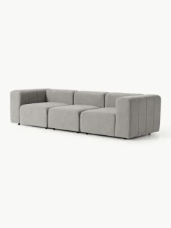Westwing Collection Modulares Bouclé-Sofa Lena (4-Sitzer)