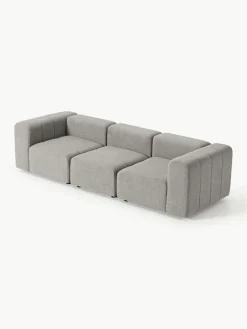 Westwing Collection Modulares Bouclé-Sofa Lena (4-Sitzer)