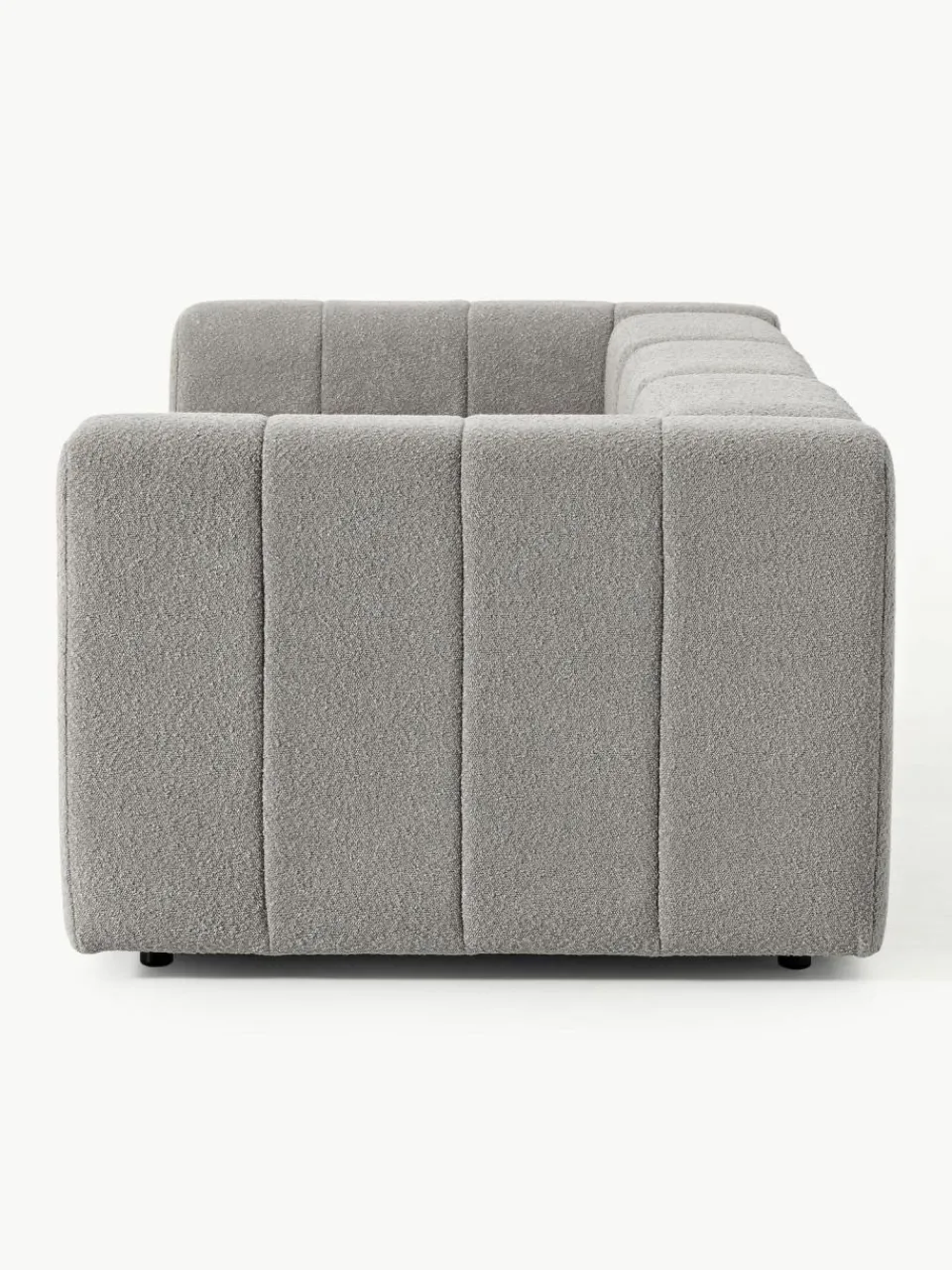 Westwing Collection Modulares Bouclé-Sofa Lena (4-Sitzer)
