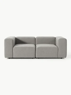 Westwing Collection Modulares Bouclé-Sofa Lena (3-Sitzer)