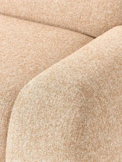 Westwing Collection Modulares Ecksofa Wolke (4-Sitzer) aus Bouclé