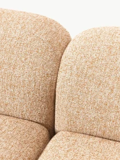 Westwing Collection Modulares Ecksofa Wolke (4-Sitzer) aus Bouclé