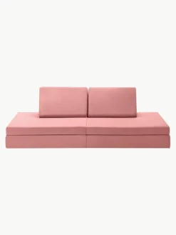Kinder Funzy Modulares Kinder-Spielsofa Mila aus Samt, handgefertigt