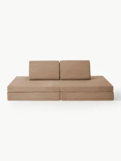 Kinder Funzy Modulares Kinder-Spielsofa Mila aus Cord, handgefertigt