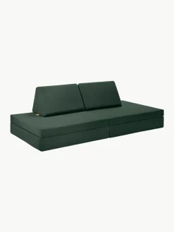 Kinder Funzy Modulares Kinder-Spielsofa Mila aus Samt, handgefertigt