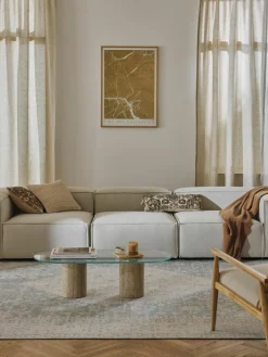 Westwing Collection Modulares Sofa Lennon (4-Sitzer)