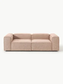 Westwing Collection Modulares Sofa Lennon (3-Sitzer) aus Leinen-Mix
