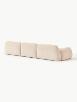 Westwing Collection Modulares Sofa Wolke (4-Sitzer) aus Bouclé