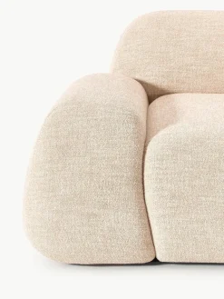 Westwing Collection Modulares Sofa Wolke (4-Sitzer) aus Bouclé