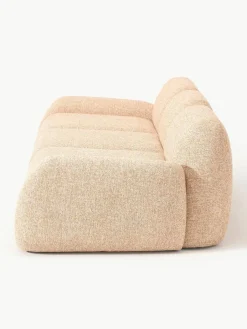 Westwing Collection Modulares Sofa Wolke (4-Sitzer) aus Bouclé