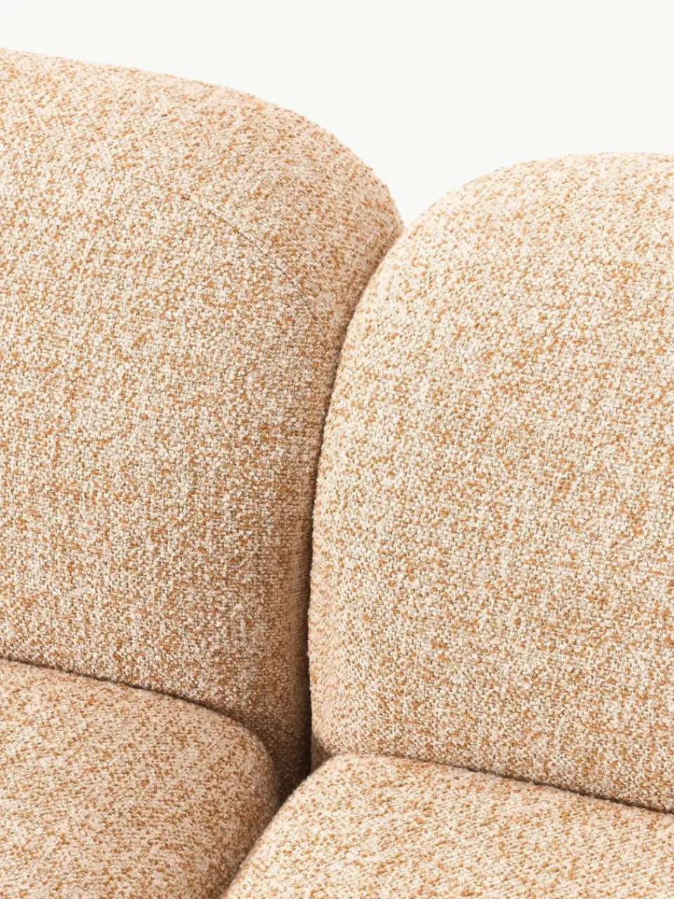 Westwing Collection Modulares Sofa Wolke (4-Sitzer) aus Bouclé